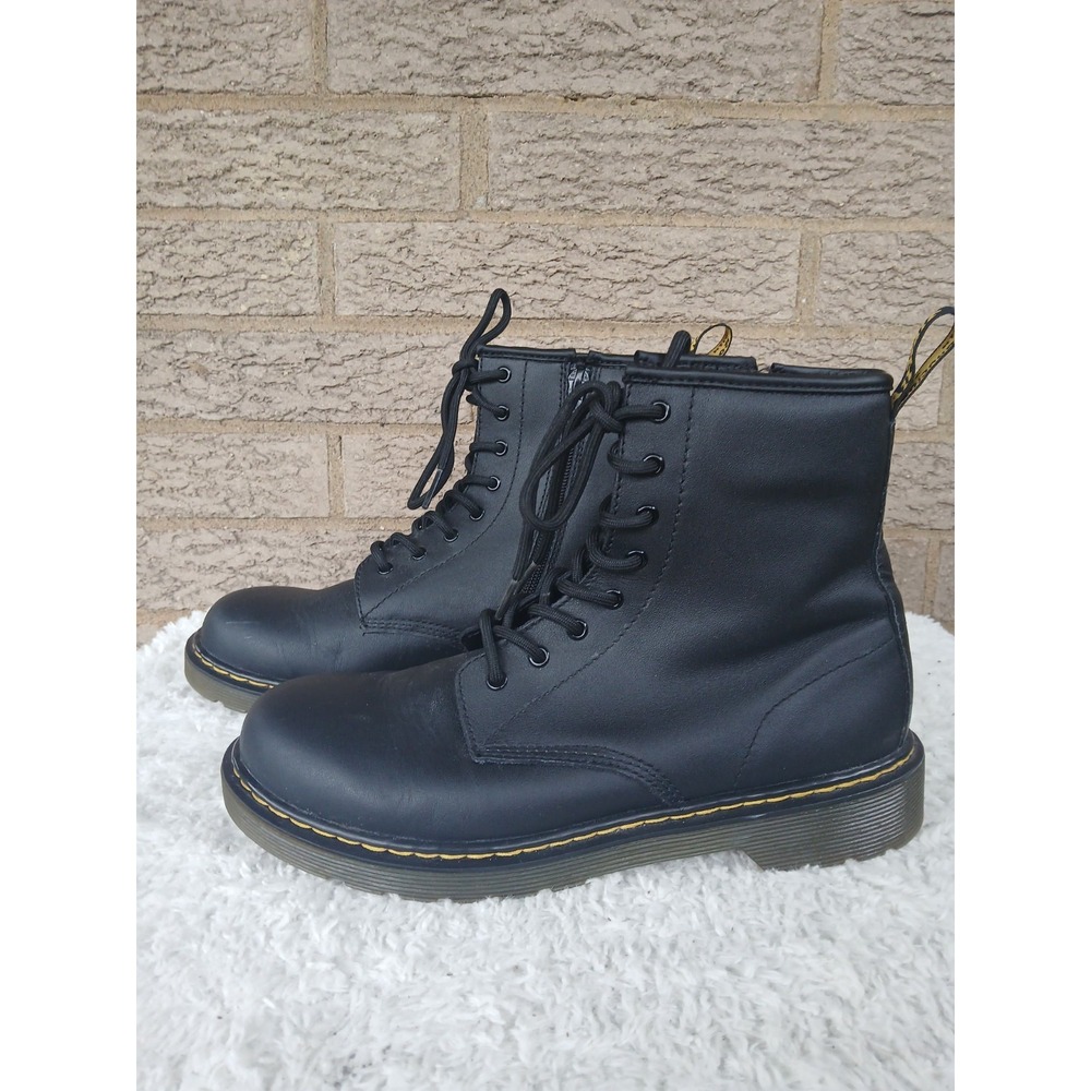 Dr Marten 1460 Smooth Leather Lace-up Boots Black Men's US 6 Women's US 7